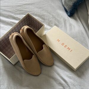 M. Gemi Beige Loafers